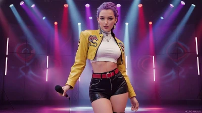 Cover for 'Rumi From Huntrix Kpop Demon Hunters Fucks With Fans (AI)'