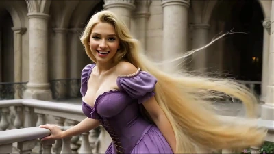 Tangled Princess Rapunzel: Deep Anal Obsession